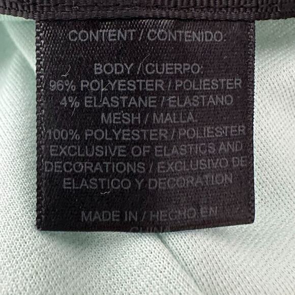 Kardashian Kollection Mint Green Color Block  Bodycon Dress (L) - Picture 16 of 16